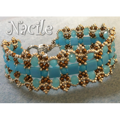 Schéma du bracelet "Nacile" de Flymouche 