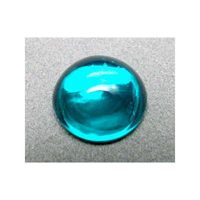 Cabochon en résine 18mm Teal (x1)