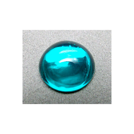 Cabochon en résine 18mm Teal (x1)