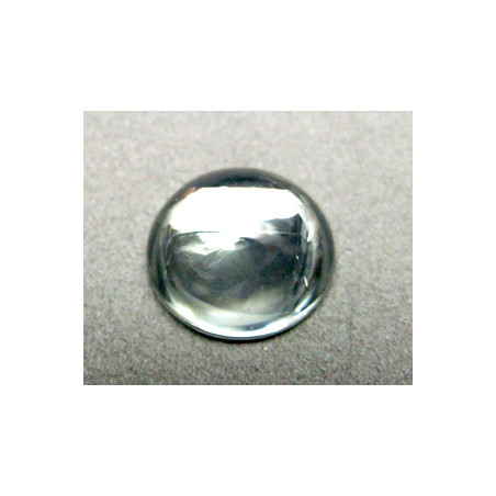Cabochon en résine 18mm Gris (x1)