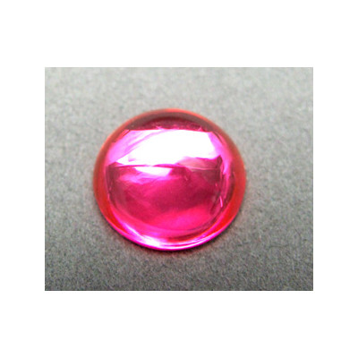 Cabochon en résine 18mm Rose (x1)