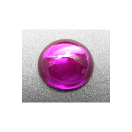 Cabochon en résine 18mm Fuschia (x1)