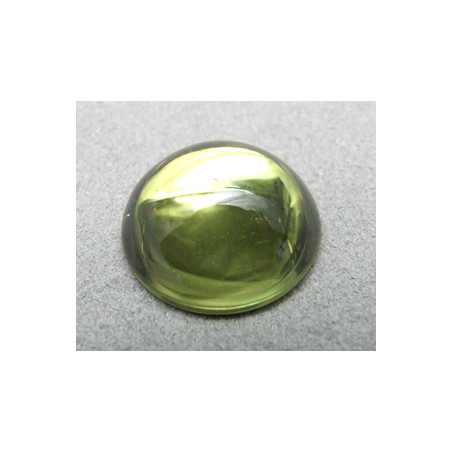 Cabochon en résine 18mm Olivine (x1)