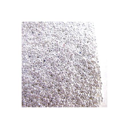 Charlottes True Cut Seed Beads Sterling Silver 15/0(X1gr)