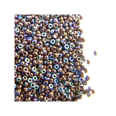 Charlottes True Cut Seed Beads Bronze Ab 15/0(X1gr) Charlottes True Cut Seed Beads Bronze Ab 15/0(X1gr)
