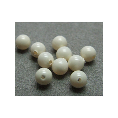 Perle ronde nacrée Swarovski 4mm Ivory (x20)