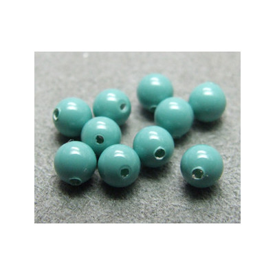 Perle ronde nacrée Swarovski 4mm Jade (x20)