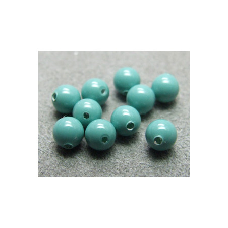 Perle ronde nacrée Swarovski 4mm Jade (x20)