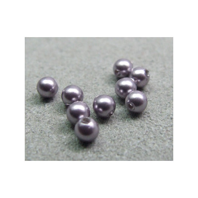 Perle ronde nacrée Swarovski 3mm Mauve (x20) Perle ronde nacrée Swarovski 3mm Mauve (x20)