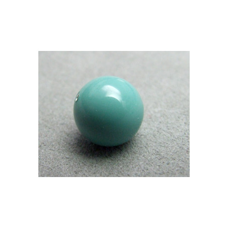 Perle ronde nacrée Swarovski 10mm Jade (x1)