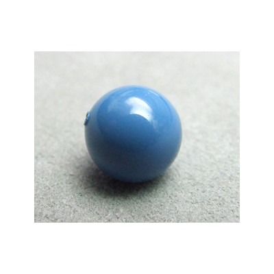 Perle ronde 8mm nacrée Swarovski Lapis (x5)