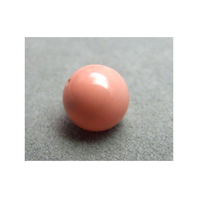 Perle ronde 8mm nacrée Swarovski Pink Coral (x5) Perle ronde 8mm nacrée Swarovski Pink Coral (x5)