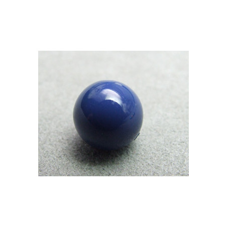 Perle ronde 8mm nacrée Swarovski Dark Lapis (x5)