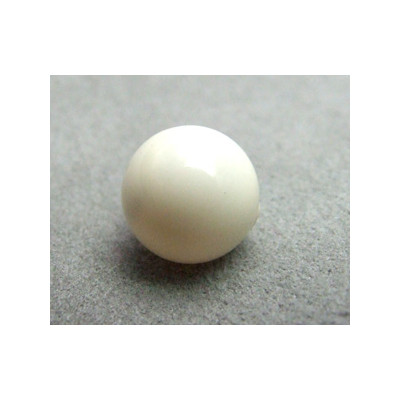 Perle ronde 8mm nacrée Swarovski Ivory (x5)
