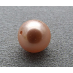 Perle ronde 8mm nacrée Swarovski Rose Peach (x5)