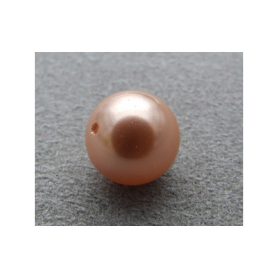 Perle ronde 8mm nacrée Swarovski Rose Peach (x5)