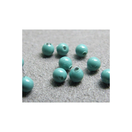 Perle ronde nacrée Swarovski 3mm Jade (x20)