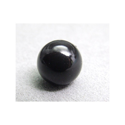Perle ronde nacrée Swarovski 12mm Mystic Black (x1)
