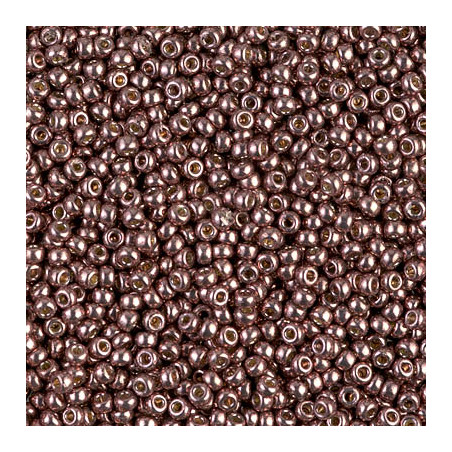 R11-4213 Rocailles 11/0 Duracoat Galvanized Dark Mauve (x10gr)