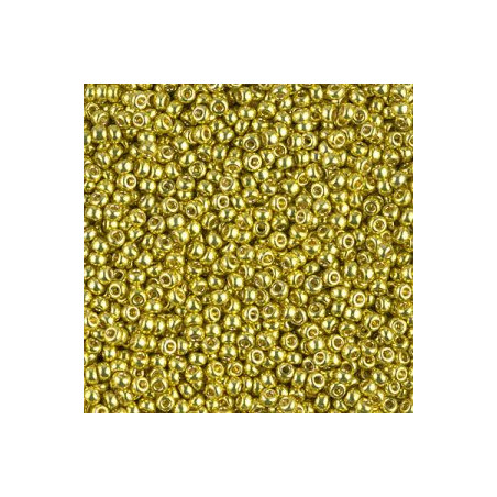 R11-4205 Rocailles 11/0 Galva Duracoat - Zest (x 10gr)