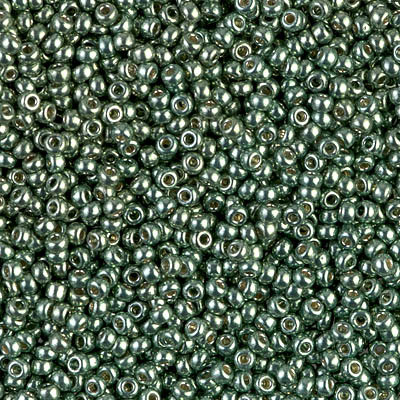 R11-4215 Rocailles 11/0 Galva Duracoat - Sea Green (x 10gr) R11-4215 Rocailles 11/0 Galva Duracoat - Sea Green (x 10gr)
