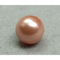 Perle ronde nacrée Swarovski 10mm Rose Peach (x1)