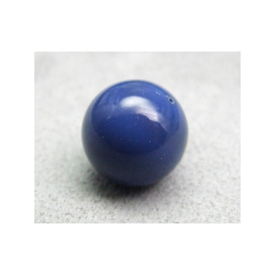 Perle ronde nacrée Swarovski 12mm Dark Lapis (x1)