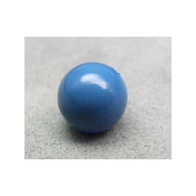 Perle ronde nacrée Swarovski 12mm Lapis (x1)