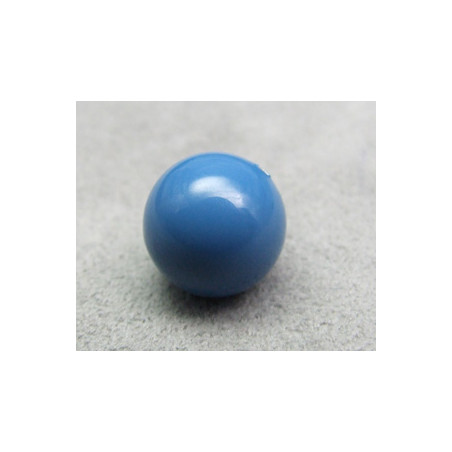 Perle ronde nacrée Swarovski 12mm Lapis (x1)