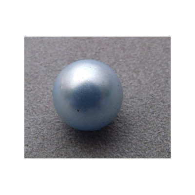 Perle ronde nacrée Swarovski 12mm Light Blue (x1)