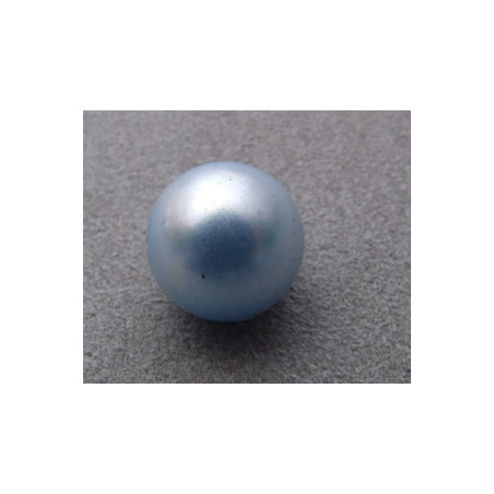 Perle ronde nacrée Swarovski 12mm Light Blue (x1)