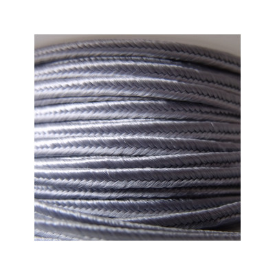 Soutache 3mm Gris Souris(X1m) Soutache 3mm Gris Souris(X1m)