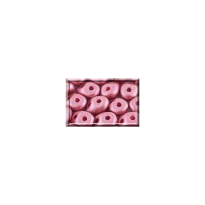 Perles Super Duo 2,5X5mm Metallic Mat Old Rose (x 10gr env.) Perles Super Duo 2,5X5mm Metallic Mat Old Rose (x 10gr env.)