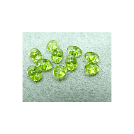 Perles Super Duo 2,5X5mm Olivine (x 10gr env.)