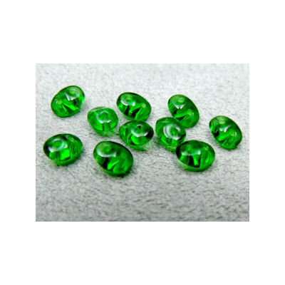 Perles Super Duo 2,5X5mm Green (x 10gr env.)