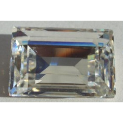 Cabochon step cut 4527 18x13mm Crystal (x1)