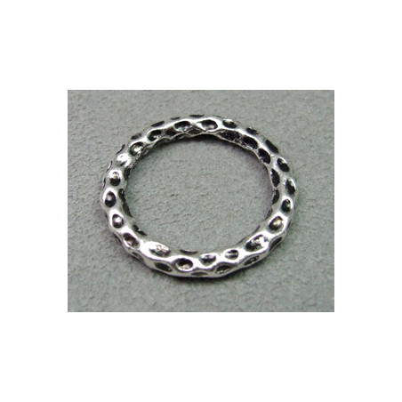 Perle anneau intercalaire diam. 24mm - argenté (x1)
