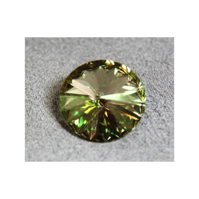 Rivoli 14mm 1122 Crystal Luminous Green Folied (x1)