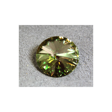 Rivoli 14mm 1122 Crystal Luminous Green Folied (x1)