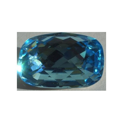 Cabochon classical baguette 4565 18x13mm Aquamarine (x1)