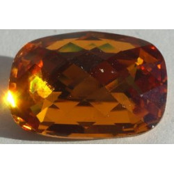 Cabochon classical baguette 4565 18x13mm Topaz (x1)