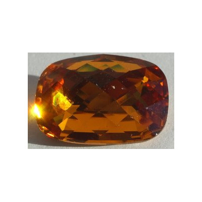 Cabochon classical baguette 4565 18x13mm Topaz (x1)