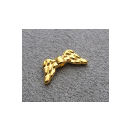 Intercalaire ailes Doré 15x7mm (x1)