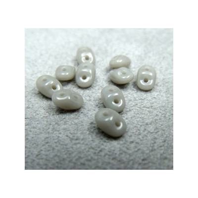 Perles Super Duo 2,5X5mm Opaque Grey (x 10gr env.) Perles Super Duo 2,5X5mm Opaque Grey (x 10gr env.)
