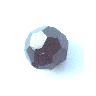 Ronde 10mm Jet Hématite