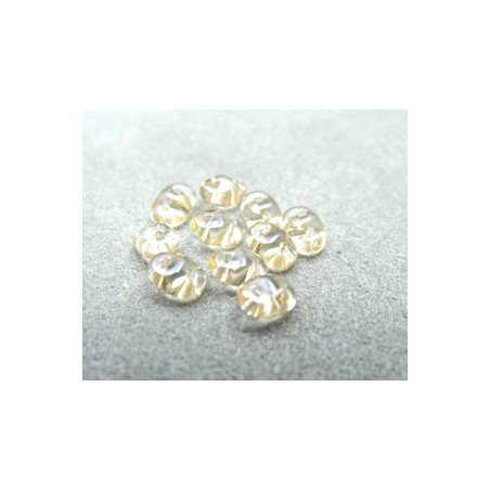 Perles Super Duo 2,5X5mm Ultra Luster crystal (x 10gr env.)