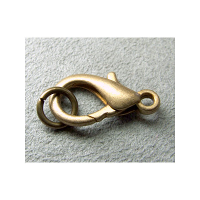 Fermoir Mousqueton Bronze 24mm (x1) Fermoir Mousqueton Bronze 24mm (x1)