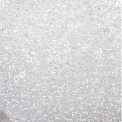 R11-0250 Rocailles 11/0 Cristal AB (=DB051) (x 10gr)