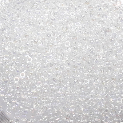 R11-0250 Rocailles 11/0 Cristal AB (=DB051) (x 10gr)