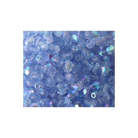 Facettes de Bohême 3mm Medium Sapphire AB (x100)